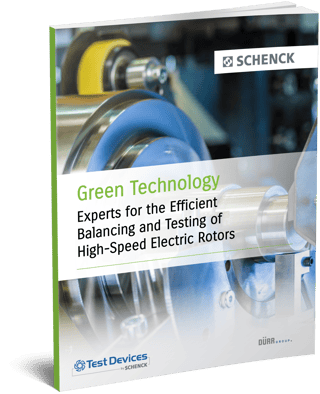 Green Technology: Balancing & Spin Testing High Speed Electric Rotors