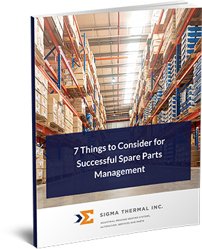 Things to Consider for Spare Parts Management | Sigma Thermal | Sigma ...
